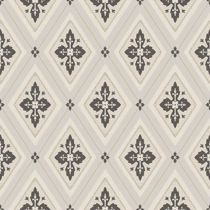 Tapet Duro Gammalsvenska Astrid Beige 692-03