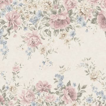 Tapet Boråstapeter Flower Garden Mural 6944