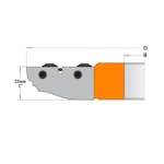 Skär CMT Orange Tools profilfräs (A) 2stk CMT Orange Tools