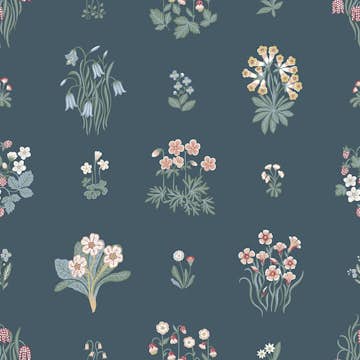 Tapet Boråstapeter Ängsflora 6952