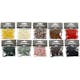 Plastpärlor Creativ Company Mixade Färger D6 mm Hålstl 1,5 mm 10x40 g/1 Förp