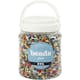Rocaipärlor Creativ Company Mixade Färger D4 mm Stl 6/0 Hålstl 0,9-1,2 mm 1000 g/1 Burk