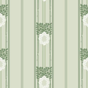 Tapet Duro Gammalsvenska Ramsjö Grön 697-03