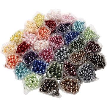 Vaxpärlor Creativ Company Lyxiga Hålstl 1,5-2 mm 32x20 g