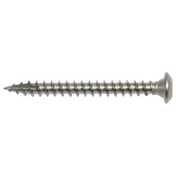 Rännkrokskruv Gunnebo Fastening 5x25 mm Rostfri Vaxad Tx25