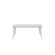 Soffbord Venture Home Lina Beige Utomhusbord Aluminium 90x90cm