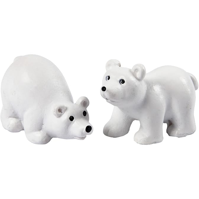 Minifigurer Creativ Company Vit 2 st/1 Förp
