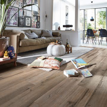 Vinylgolv Meister Comfort DD 600 S Clay Grå Old Trä Ek 6986