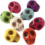 Pärlor Creativ Company Howlite Starka Färger D 12 mm Hålstl 1,5 mm 32 St/1 Förp