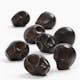 Pärlor Creativ Company Howlite Svart D 12 mm Hålstl 1,5 mm 32 St/1 Förp
