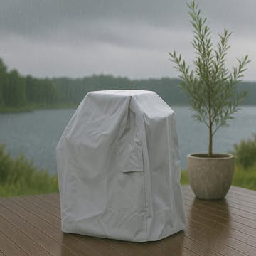 Möbelskydd Venture Home Klas Överdrag till Utemöbler Grå 115x90x63 cm