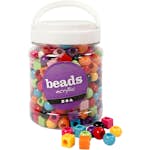 Pärlor Creativ Company Multimix Mixade Färger Stl 11 mm Hålstl 7 mm 1 Burk