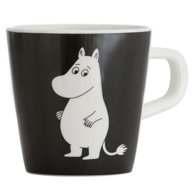 Barnmugg Rätt Start Mumin Med Handtag Vatten & Bad Svart