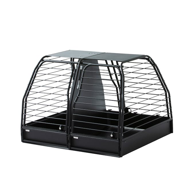 Hundbur Flexxy Dubbel Medium