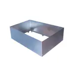 Pallkrage Weibulls Zink 80x60 cm