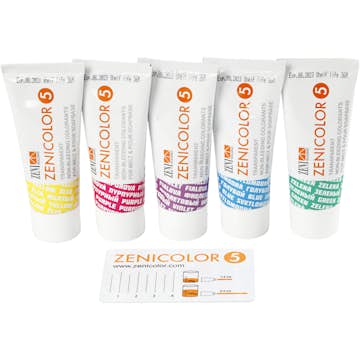 Tvålfärg Creativ Company Mixade Färger L: 5X80 cm 5X30 g/1 Förp