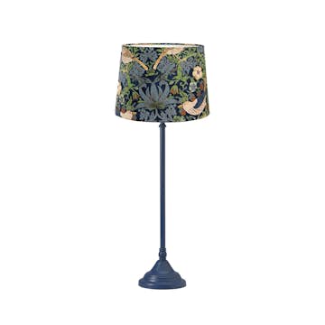Bordsslampa PR Home Tove Lampfot i Metall med Vilja Lampskärm i William Morris Mönster