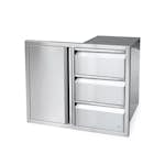 Inbyggnadsmodul Omberg Folkunga Trippellåda Med Skåp