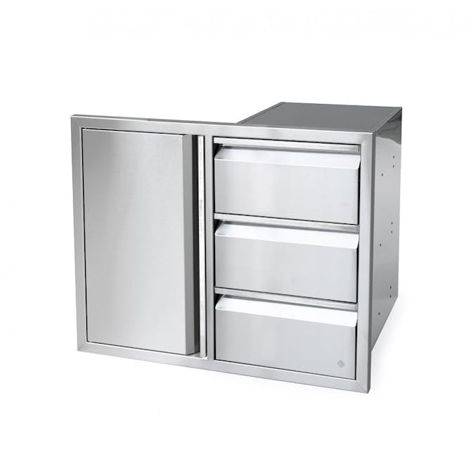 Inbyggnadsmodul Omberg Folkunga Trippellåda Med Skåp