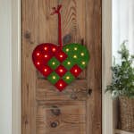Hängande Dekoration Star Trading MERRY Hjärta med LED
