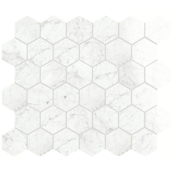 Klinker Konradssons Marmi Cararra Levigato Hexagon
