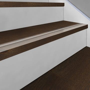 Trappnos Kährs Massiv 60x35 mm Original 15 mm Woodloc Ek Romanov/Nouveau Tar/Bean/Soil