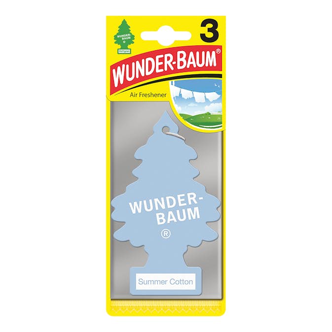 Luftfräschare Wunder-Baum Summer Cotton 3-pack