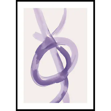 Poster Gallerix Purple Vortex