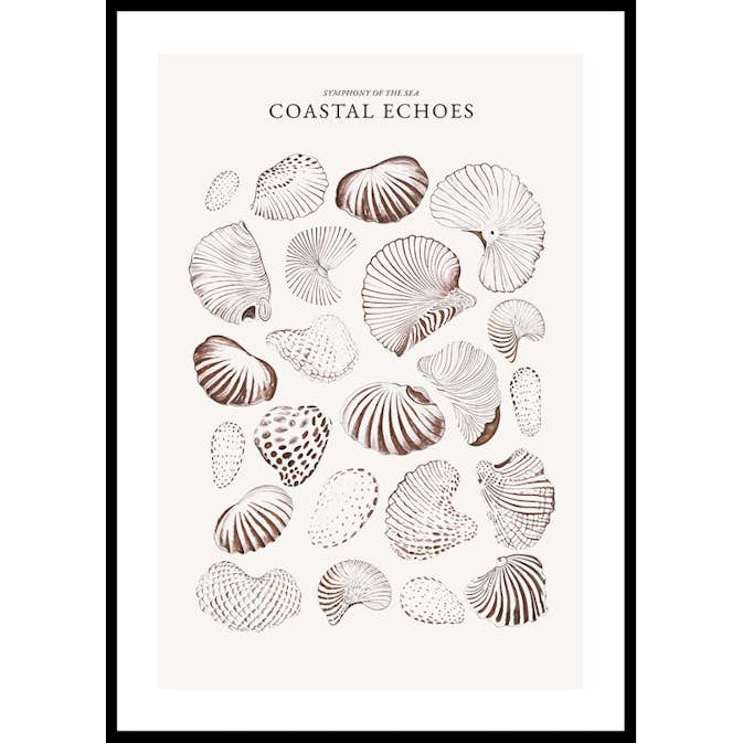 Poster Gallerix Coastal Echoes