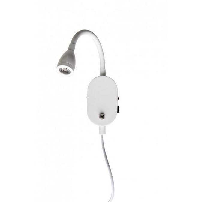 Vägglampa Dyberg Larsen Mols med USB-uttag