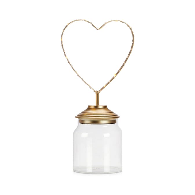 Bordsdekoration Markslöjd Sweetie Heart 15L Guld