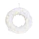 Dekorationskrans Markslöjd Feather Wreath 35 cm 40L Vit