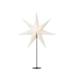 Adventsstjärna Markslöjd Sombra 70 Vit/Svart på fot