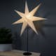 Adventsstjärna Markslöjd Sombra 70 Vit/Svart på fot