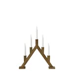 Adventsljusstake Markslöjd Bjurfors Träljusstake 5 Ljus