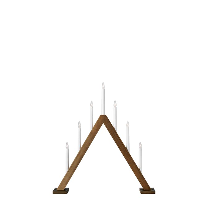 Adventsljusstake Markslöjd Ariele Träljusstake 7 Ljus