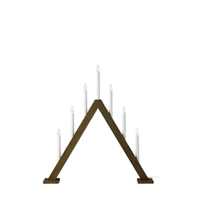 Adventsljusstake Markslöjd Ariele Träljusstake 7 Ljus