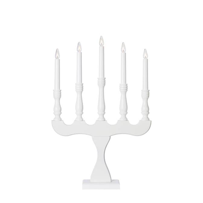 Adventsljusstake Markslöjd Svaneholm Träljusstake 5 Ljus