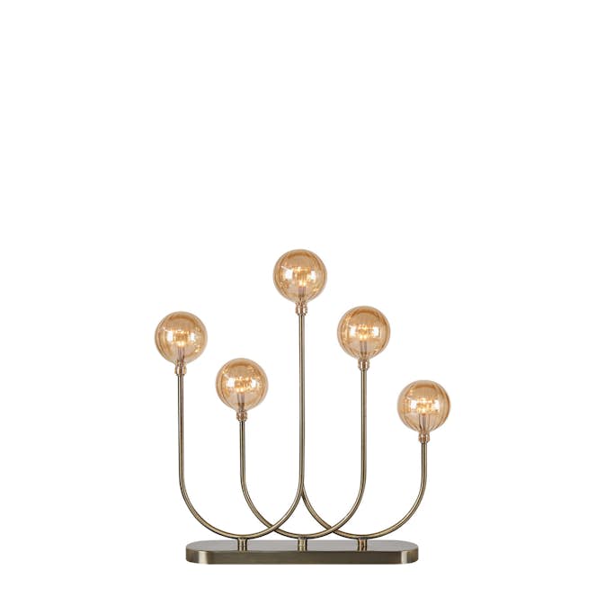 Adventsljusstake Markslöjd Soro Ljusstake med Glaskupor 5 Ljus