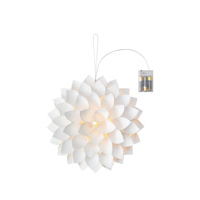 Adventsstjärna Markslöjd Dahlia Vägg/Bordsdekor Batteridriven