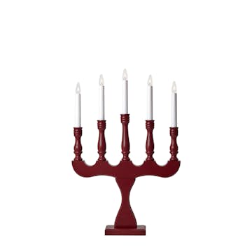 Adventsljusstake Markslöjd Svaneholm Träljusstake 5 Ljus