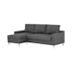 Divanbäddsoffa Scandinavian Choice Razon Vänster Konstläder