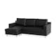 Divanbäddsoffa Scandinavian Choice Razon Vänster Konstläder
