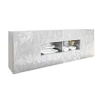 Skänk LC Spa Fasett 241 cm Vit