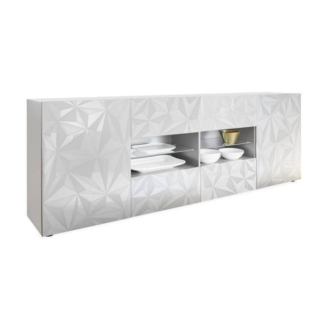 Skänk LC Spa Fasett 241 cm Vit