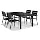 Matgrupp Comfort Garden Tunis Matgrupp Utomhus 150x90 med 4 Stapelstolar