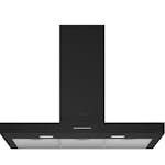 Vägghängd Köksfläkt Smeg KBT900NE Svart Elegant Design