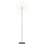 Inomhusdekoration Star Trading Firework Silver 130 cm