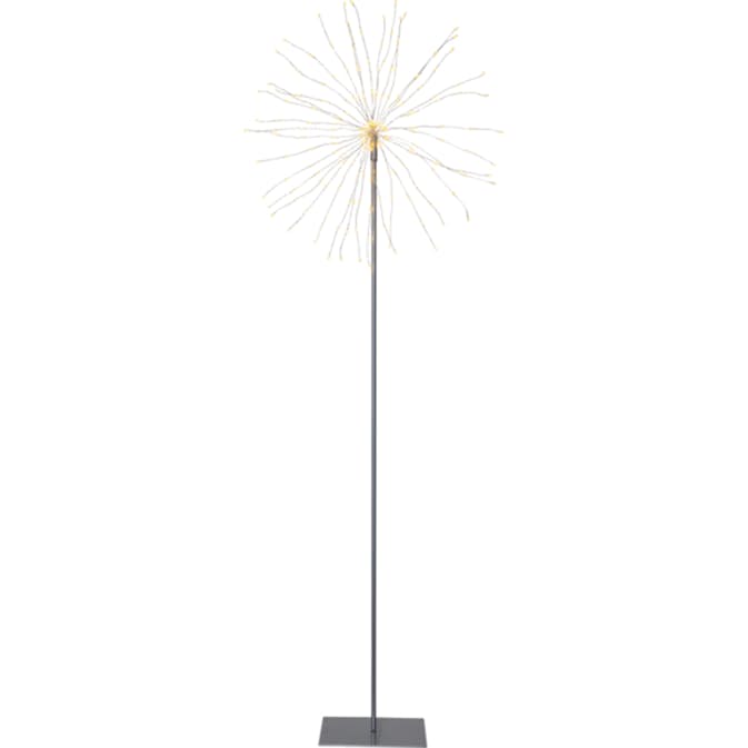 Inomhusdekoration Star Trading Firework Silver 130 cm