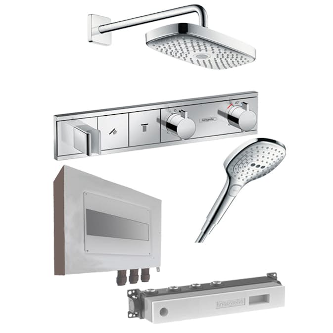 Takdusch Hansgrohe RainSelect Inbyggnadspaket